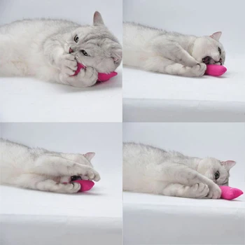 1PC Naminių Kačių Kačiukų Katžolių Žaislai Mielas Šlifavimo Dantų Letena Pagalvę Pliušinis Lėlės Kramtyti Bite Interaktyvus Bite-atsparus Žaislas Augintiniai Prekes