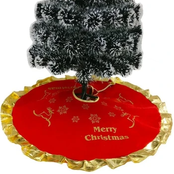 Kalėdų Medžio Apvalus Grindų Padengti Medžių Sijonas Kalėdos 