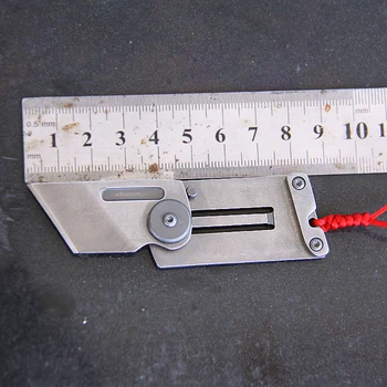 Nano Ašmenys Naudingumas Multi peiliukas Mini Key Chain Taktinis EDC Išgyvenimo Kempingas Lauko Peilis Įrankių Remonto