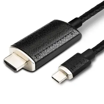 USB C į HDMI Adapteris 4K 60Hz C Tipo 3.1-HDMI Kabelis Adapteris Keitiklis Vielos
