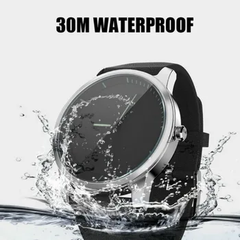 S68 Mados Smart Žiūrėti Kietas Black Smart Kvarco Žiūrėti Vandeniui Pedometer Skambučių Priminimas Apyrankė