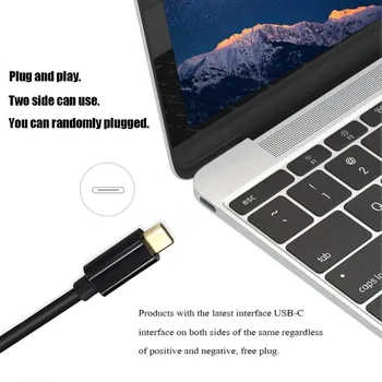 3.1 HDMI USB Kabelis USB C XUSB 3.1-HDMI Paramos 4K USB C HDMI Kabelis 1.8 M 4Kx2K C Tipo HDMI Vaizdo Kabelis