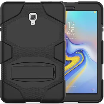 Silincon Case For Samsung Galaxy Tab 10,5 2018 T590 T595 SM-T595 T597 Padengti Tablet atsparus smūgiams Sunkiosios Su Stovu Shell