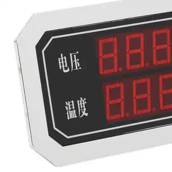 Modulinė kontaktoriaus contacteur modulaire DYG‑5136 Skaitmeninis Ekranas Metrų LED Temperatūros Voltmeter Aukštis‑tiksliai Testeris