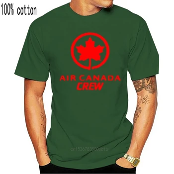 Retro Air Canada Įgulos aukščiausios Kokybės marškinėliai Aukštos Kokybės DTG Spausdinimo Dydžiai S to5XL Nemokamas Greitas Pristatymas vyrų marškinėliai