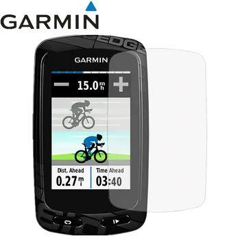 3 vnt GPS screen protector Garmin edge 800 GPS Apyrankės apsauginės Plėvelės HD anti-scratch elektrostatinės PET plėvelė, Stiklas