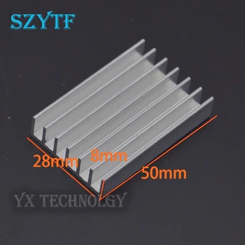 SZYTF 20pcs Kokybės heatsink modulis aušinimo šilumos kriaukle blokuoti 50*28*8MM