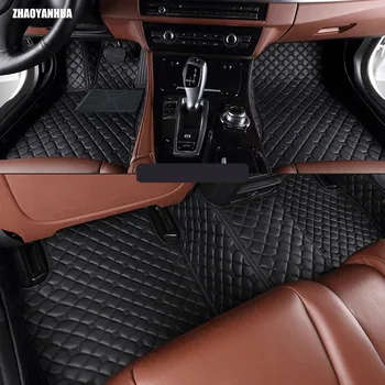 Specialių padarė automobilių kilimėliai Honda HRV HR-V Vezel 5D sunkiųjų puikus atveju kilimai kilimas, odiniai įdėklai