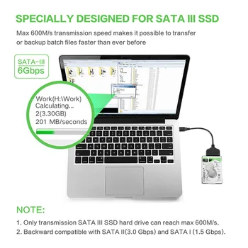 USB 3.0 Prie SATA, USB 3.0 2.5