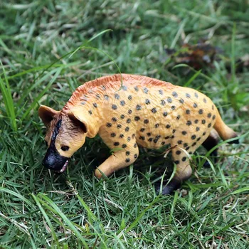 Modeliavimo Afrikos Laukinių Šunų Gyvūnų Skaičius Kolekcines, Žaislai Šuo Gyvūnų Figūrėlių, Plastikiniai Žaislai Vaikams