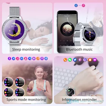 Prabanga Skaitmeninis Žiūrėti Moterų Sporto Laikrodžiai Elektroninių LED Ponios Riešo Žiūrėti Moterims Laikrodis Moterų Laikrodis Naujas Touch Valandas