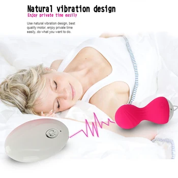 10 Greičių Vibracija, Kiaušiniai Kulka Belaidžio Nuotolinio Valdymo Vibratorius Klitorio Stimuliatorius Sumažinti Makšties Kegel Kamuolius Suaugusiųjų Sekso Žaislai Moterims