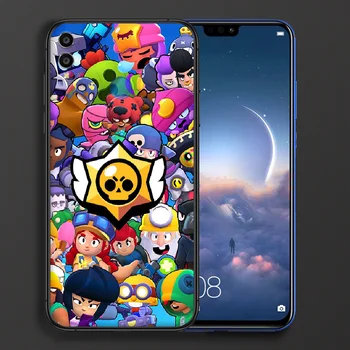 Žvaigždės Žaidimas Varna Leonas Telefoną Atveju Huawei Honor 6A 7A 7C 8 8A 8X 9X 9 10 10i 20 Lite Pro Žaisti black Hoesjes Minkštas Funda Gana