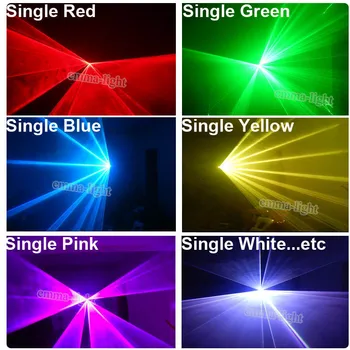 1.5 W RGB Lazerinių šviesos diskoteka DMX512 Lazerio Šviesos muzikos scenoje lazerio dj šou,