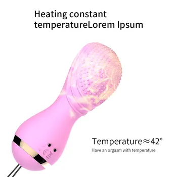 Moterų masturbacija klitorio stimuliacija smart šildymo nuotolinio valdymo dažnio dažnio vibracija, kiaušinių dalelių masažas įdomus žaislas