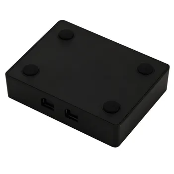 Naujas 2 Prievadai USB 2.0 Bendrinimo Jungiklis Switcher Adapteris Box PC Skeneris, Spausdintuvas