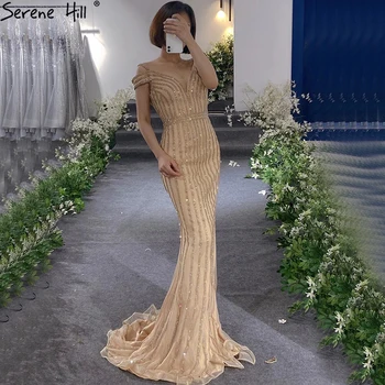 Dubajus Rožinė Rankovių Visą Kristalų Vakaro Suknelės Dizainą 