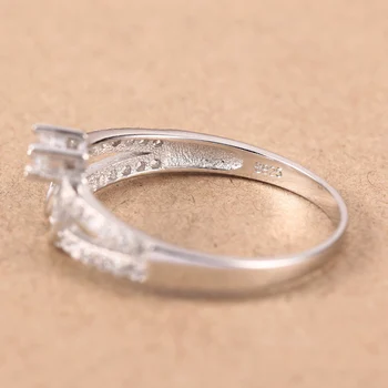 925 sterlingas sidabro žiedai moterims cirkonis vestuvinis žiedas vyrams patinka širdį anillos mujer bague bižuterijos 