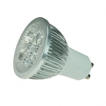 4 LED 85-265V Pritemdomi Šiltai Balta LED Lemputė, Prožektorius Viešbučių Ir Parduotuvių Apšvietimui