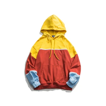 Pavasarį ir rudenį naujų hoodies korėjos versija gobtuvu Storio prarasti medvilnės megztinis hip-hop Stiliaus Kinijos Pilka