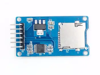1pcs/daug Mikro SD kortelę mini TF kortelės skaitytuvo SPI sąsajos su lygio konverteris mikroschemą arduino Jungtis
