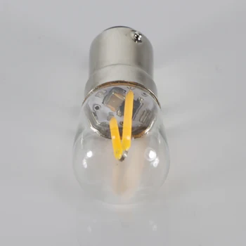 Bombillas led B15 1.5 W 12 voltų lemputė šviesos T22 Šaldytuvo Apšvietimas B15D 12V stiklo shell, kaitinamosios lemputės 150 Liumenų lempa, žvakė