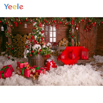 Yeele Kalėdų Backdrops Fotografijos Medienos Durys, Baby Shower Foto Backdrops Photo Booth Dekoro Sluoksnių Rekvizitas, Photocall