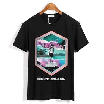 31 dizaino Įsivaizduoti, Drakonai Harajuku camiseta nemokamai paukščių Roko drabužiai, marškinėliai, Naujas Metal Punk fitneso Medvilnės riedlentė tee hip-hop