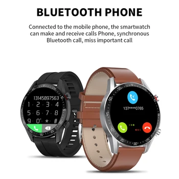 1.3 Colių Smart Žiūrėti Smartwatch Vyrų Pilnas Touch 