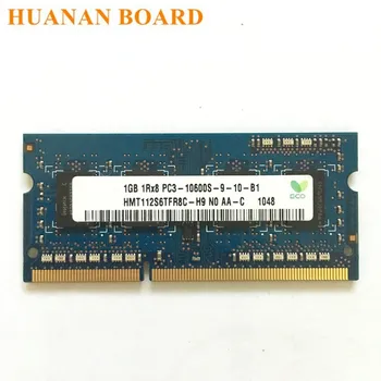 DDR3 1G PC3-10600S 1333Mhz 1 GB Nešiojamas Atminties 1G PC3 10600S 1333 MHZ Nešiojamojo kompiuterio Modulį SODIMM RAM