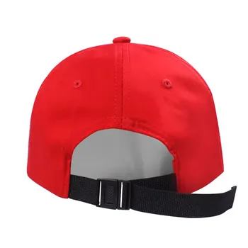 Aukštos Kokybės 2019 M. Pavasarį Naujas Unisex Medvilnės Raudona Beisbolo Kepurė Vyrams ir Moterims 3D Siuvinėjimo Raštais Kepurės Beisbolo Kepurę Kolonėlė