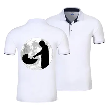 Vyrų ir moterų Polo Sport marškinėliai vyras gyvas kvėpuojantis medvilnės asmeninis logotipas Marškinėliai pritaikyti Porą laisvalaikio extra large dropship