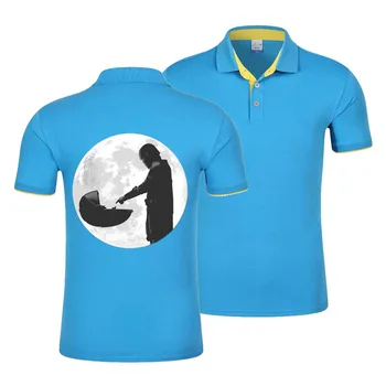 Vyrų ir moterų Polo Sport marškinėliai vyras gyvas kvėpuojantis medvilnės asmeninis logotipas Marškinėliai pritaikyti Porą laisvalaikio extra large dropship