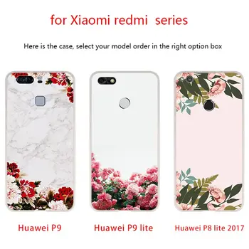 Padengti Minkšti Silikoniniai Dėklai Huawei P40 30 P20 Pro P10 Lite E Plus P Smart Z 2020 M. 2019 M., Baltas marmuras ir gėlės gėlių