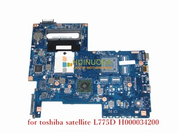 NOKOTION H000034200 nešiojamojo kompiuterio motininė plokštė, skirtas Toshiba Satellite L750 L770D L775D BS KAIP PAGRINDINĖS plokštės REV 2.1 08N1-0N93J00 Darbai