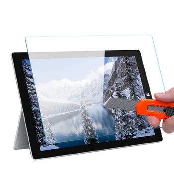 Grūdintas Stiklas screen protector for Microsoft Surface Pro 3 3 Pro 1 2 4 Pro 5 6 7 X Dangtelio Ekrano Apsaugos Scratchproof Filmas