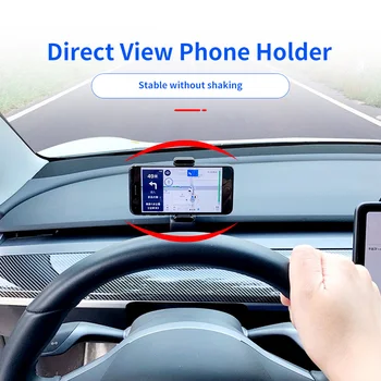 Automobilių oro angos kalno automobilių turėtojas Tesla Model 3 2017-2019 serijos ekranas HUD telefono laikiklio stovas automobilinis telefono laikiklis