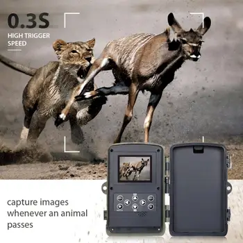 HC801A Suntek 16MP 1080P 20m Naktinio Matymo Atstumą Aptikti Medžioklės Žaidimas Takas Kamera 8 mygtuką, Medžioklės, Žvalgymo Kamera