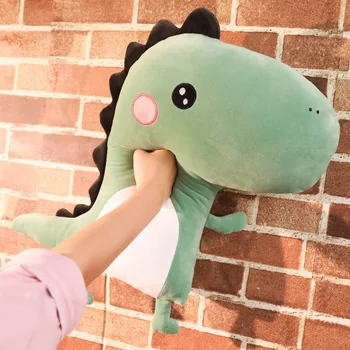2018 Naujas Pliušinis Dinozaurų Pagalvė Pagalvėlės Iškamšos Dragon Lėlės Vaikams Gimtadienio Dovanos