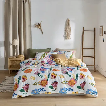 13372 grynos medvilnės Bohemiškas stilius antklode padengti set home patalynės komplektas 1.2 m 1,5 m 1,8 m lovos Twin Karalius, Karalienė