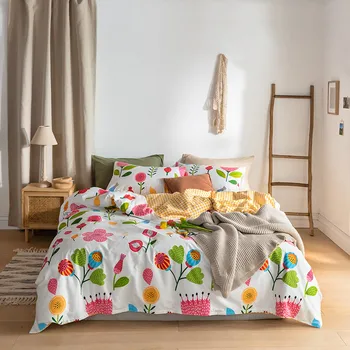 13372 grynos medvilnės Bohemiškas stilius antklode padengti set home patalynės komplektas 1.2 m 1,5 m 1,8 m lovos Twin Karalius, Karalienė