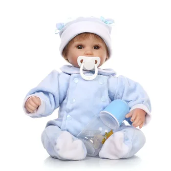 Bebe 40cm Nekilnojamojo bonecas mergina atgimsta minkšta šluoste, kūno silikono kūdikių lėlės vaikams dovanų vaikai žaidžia namuose žaislas lėlės