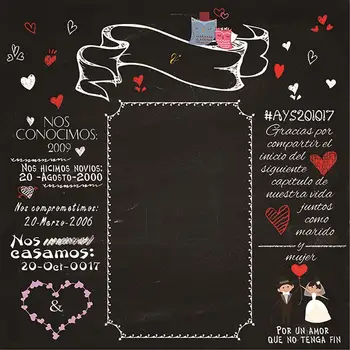 Allenjoy Fotografijos fone Lentos širdies romantiška vestuvių originalaus dizaino vinilo custom, fotografija backdrops 8x8ft