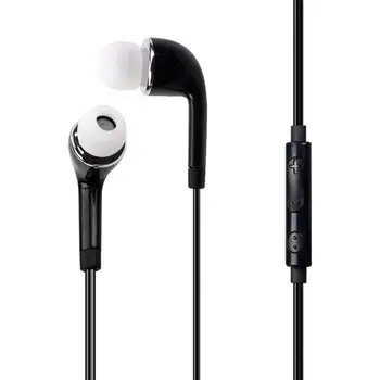 Naujas 3.5 mm In-ear Ausinės Bass Sporto Stereo laisvų Rankų įranga Samsung S4 Xiaomi Universal Mobile Phone Remote Ausinių su Mikrofonu