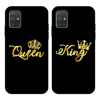 Prabanga raidžių Karalius ir Karalienė, Telefono dėklas, Skirtas Samsung Galaxy A21S A01 A11 A31 A81 A10 A20E A30 A40 A50 A70 A80 A71 A51