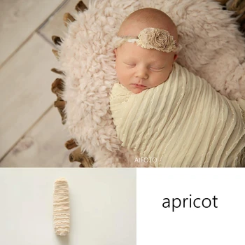 Naujagimio Fotografijos Rekvizitai Wrap Kūdikis, Kelia Nėrinių Pynimas Stretch Audinys Kūdikių Fotosesiją Priedai Berniukas Mergaitė Pirmą Įpakavimu