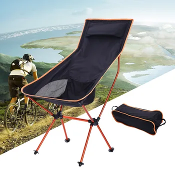 Lauko Veidrodėliai Stovyklavimo Kėdė Ultra Nešiojamų Žvejybos Paplūdimio Kėdės Aviacinio Aliuminio Lydinio Atgal Sėdima Kėdė