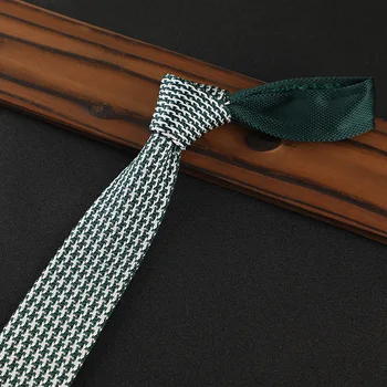 6cm megzti kaklaraištis mados paprasta vyrų kaklaraištis verslo profesinio laisvalaikio kaklaraiščiai vyrams, dovanų priedai