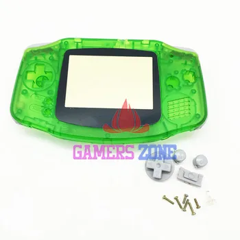 6sets Aišku, Žalia Nintendo Gameboy Advance Pakeisti Būsto Shell Atveju, GBA Būsto Padengti