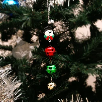 Kalėdinė Dekoracija Kaustytomis Geležies Bell Kalėdų Eglutė Pakabukas Mielas Kabantys Papuošalai #df